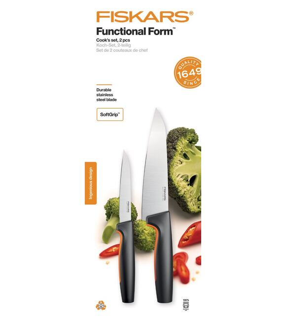 Functional Form Kuchársky set dvoch nožov FISKARS 1057557