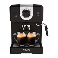 OPIO ESPRESSO PUMP Pákový kávovar, čierny KRUPS XP320830