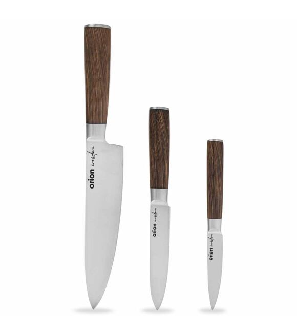 Kuchynský nôž drevený 3 ks Orion 831148