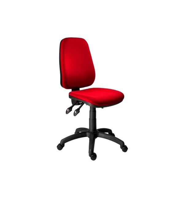 Kancelárska stolička CLASSIC 1140 ASYN - červená